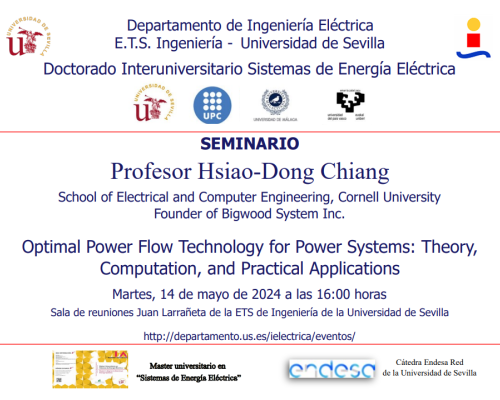 Seminario Optimal Power Flow Technology for Power Systems: Theory, Computation, and Practical Applications